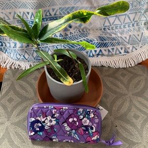 Vera Bradley purple wallet